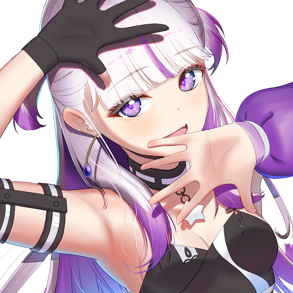 パキッとした透け感のあるイラストを描きます 商用利用込み☆サムネ、立ち絵、MV、ゲーム用などに イメージ1