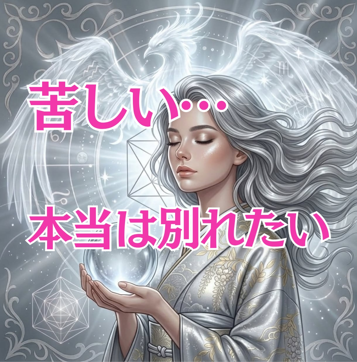 本当は別れたい…でも、別れられない。寄り添います 別れたいのに別れられない苦しさを、軽くするお手伝いをします。 イメージ1