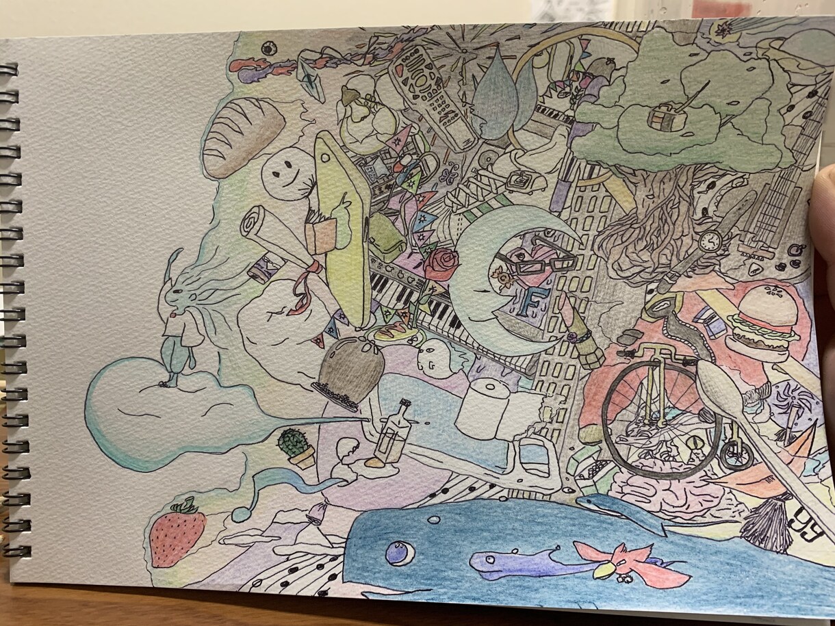 雰囲気のある絵を描きます 抽象的なイメージでも形にして絵にします。挿絵や、飾りに是非！ イメージ3