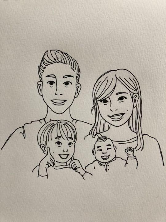 シンプルおしゃれな似顔絵描きます SNSアイコンや記念にぜひ。ハガキサイズで郵送します。 イメージ8