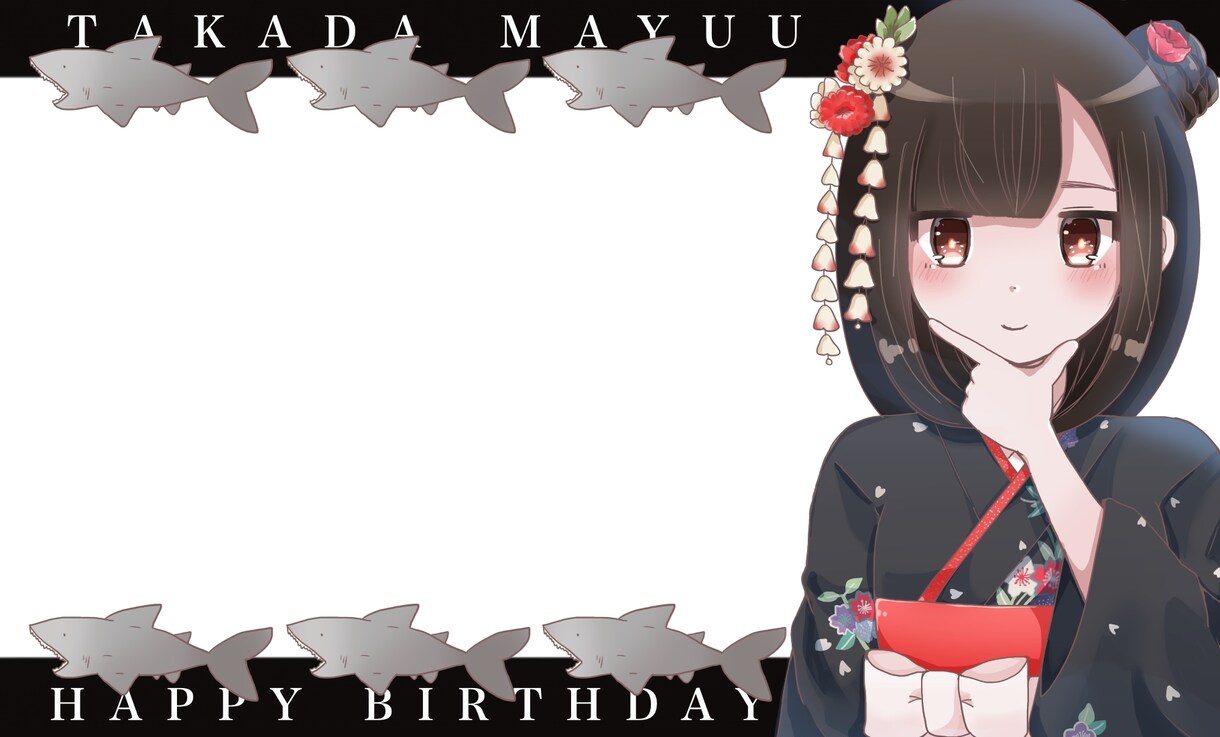 きらきらした女の子のイラスト描きます かわいい女の子限定になります！ イメージ4
