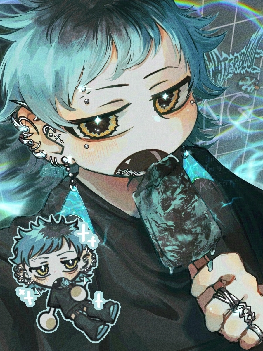 目を惹くイラストを制作いたします かっこよくてかわいい　衣装デザインが得意です！ イメージ3