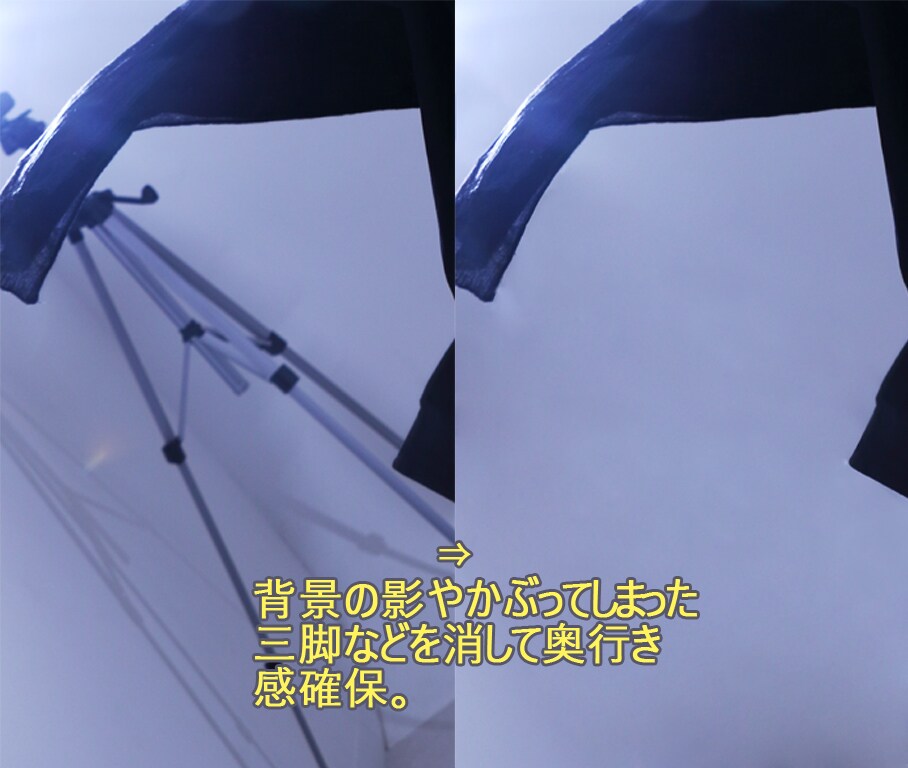 コスプレ写真の加工致します 自然な仕上がりと、ちょっとの二次元感を意識して仕上げます！ イメージ3