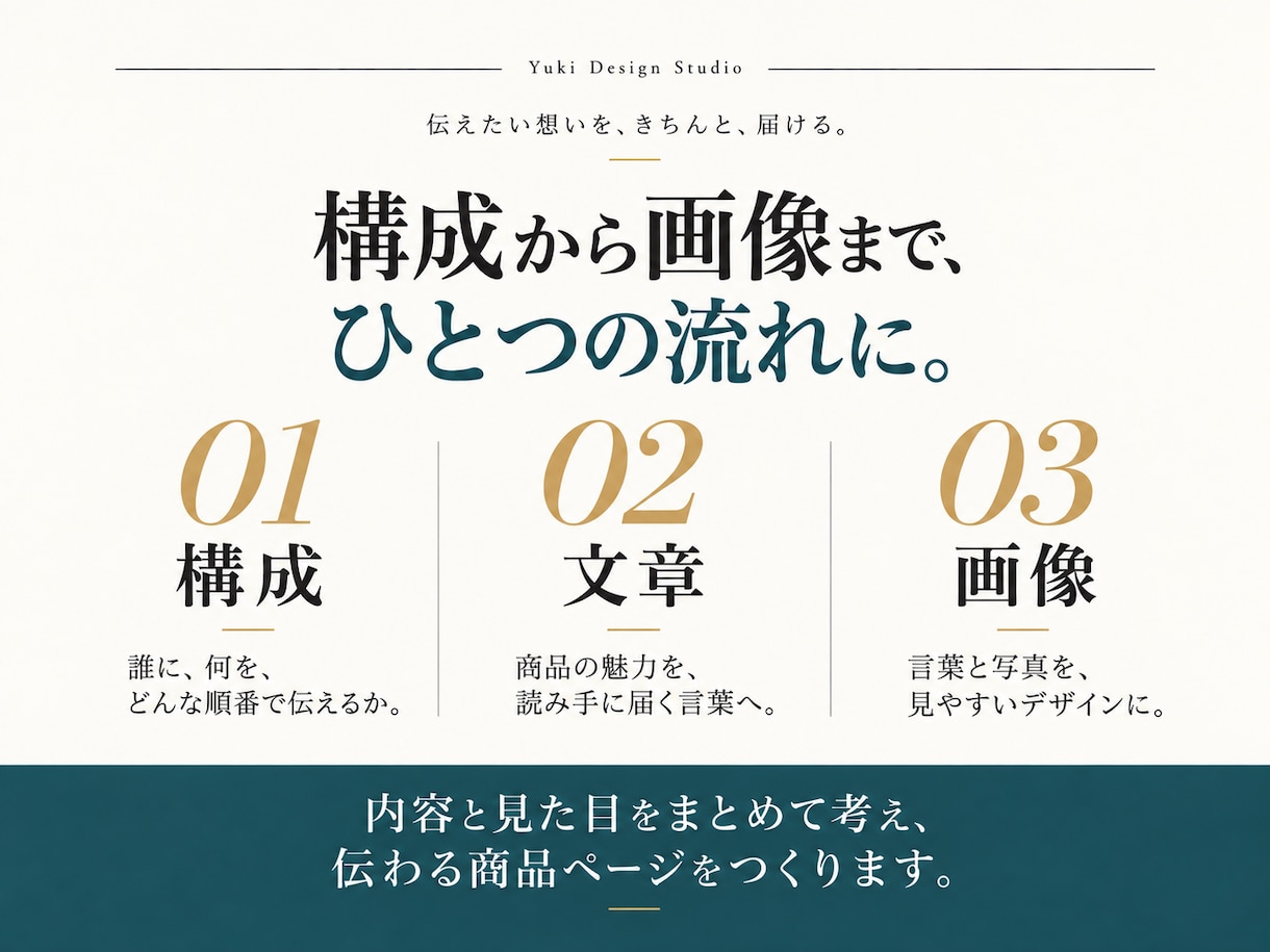 EC商品ページを構成・文章・画像まで作成致します 物販経験を活かして販売目線で商品ページを制作します。 イメージ8