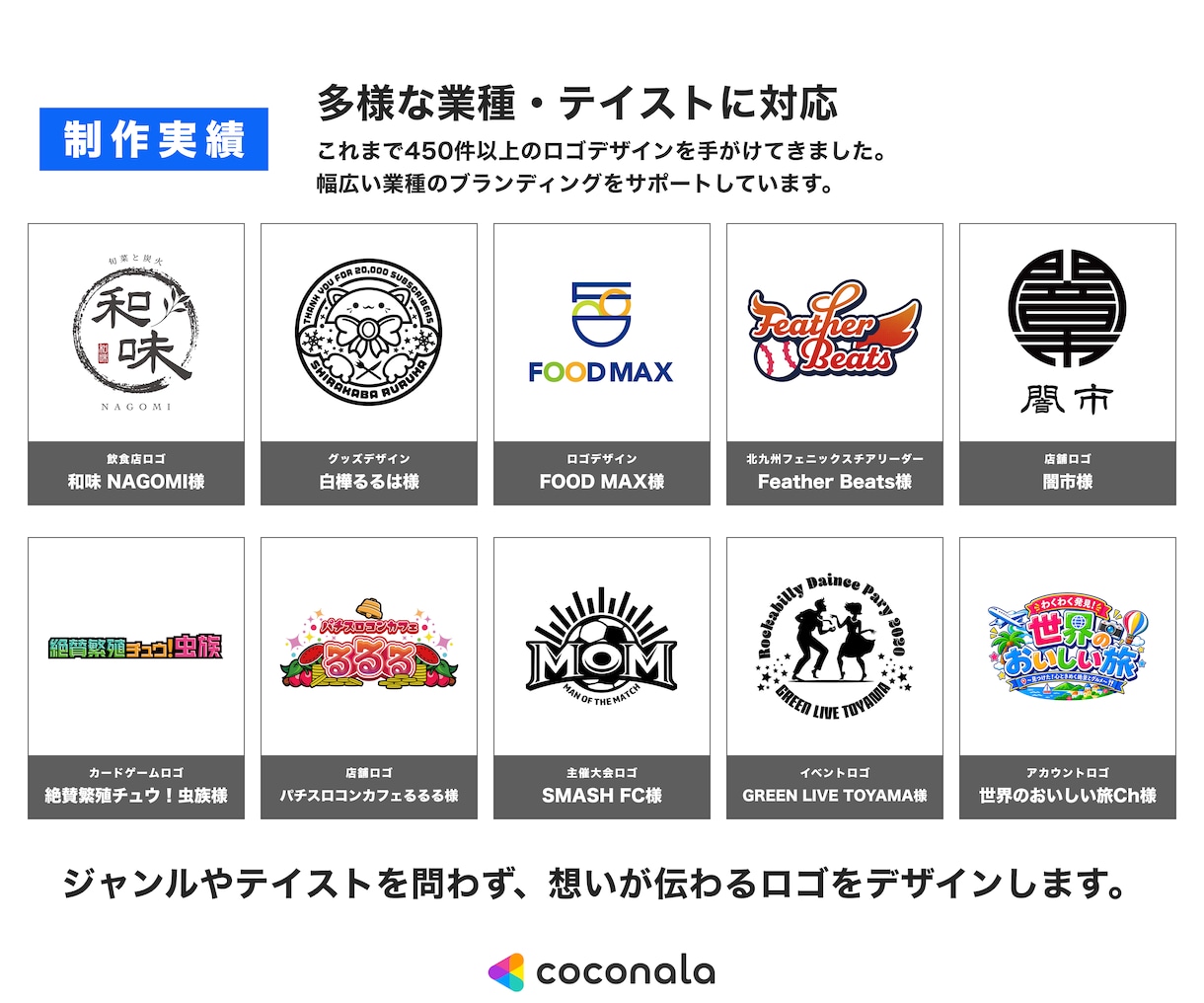 ブランド価値を高めるあなたのロゴを制作します 「想い」を形にしたロゴデザインを一緒につくりましょう。 イメージ2