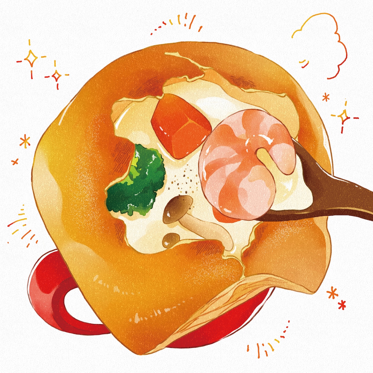 ごはんイラスト作成します WEB、印刷物で使えるおいしそうなイラスト イメージ3