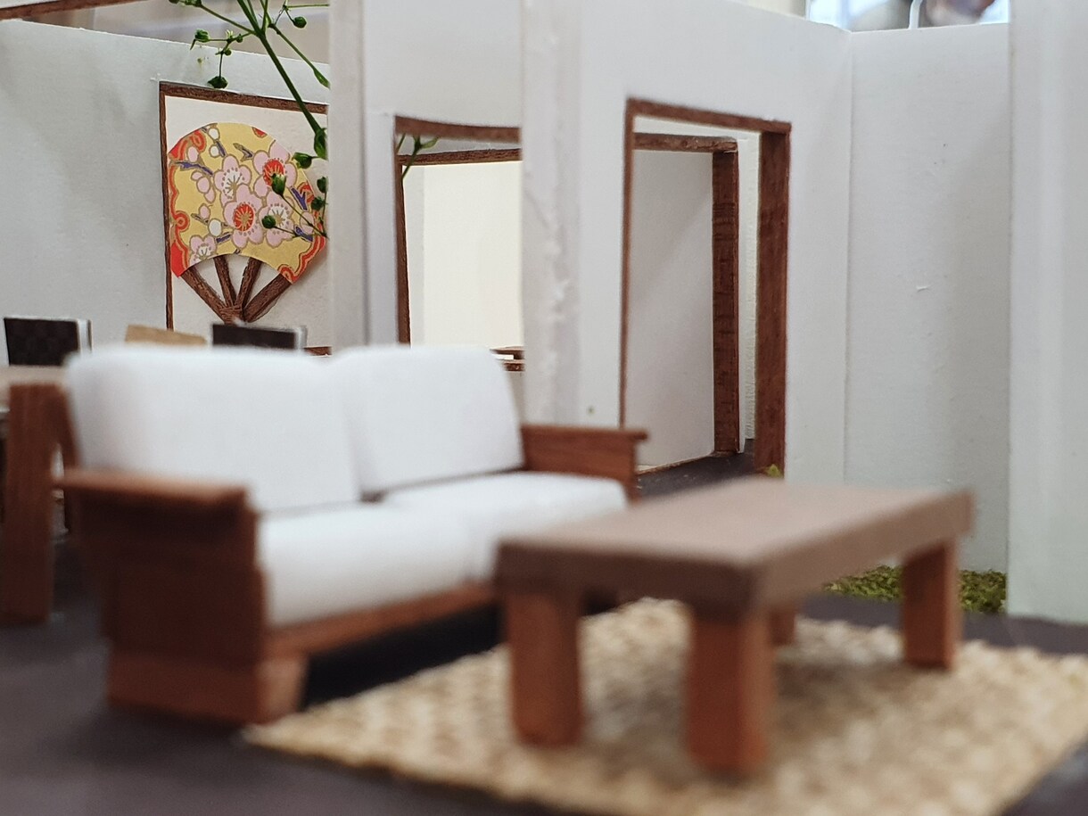 建築学生の1/50の模型を作ります インテリアの提案をして頂ければ簡素に仕上げます1つ500円 イメージ4