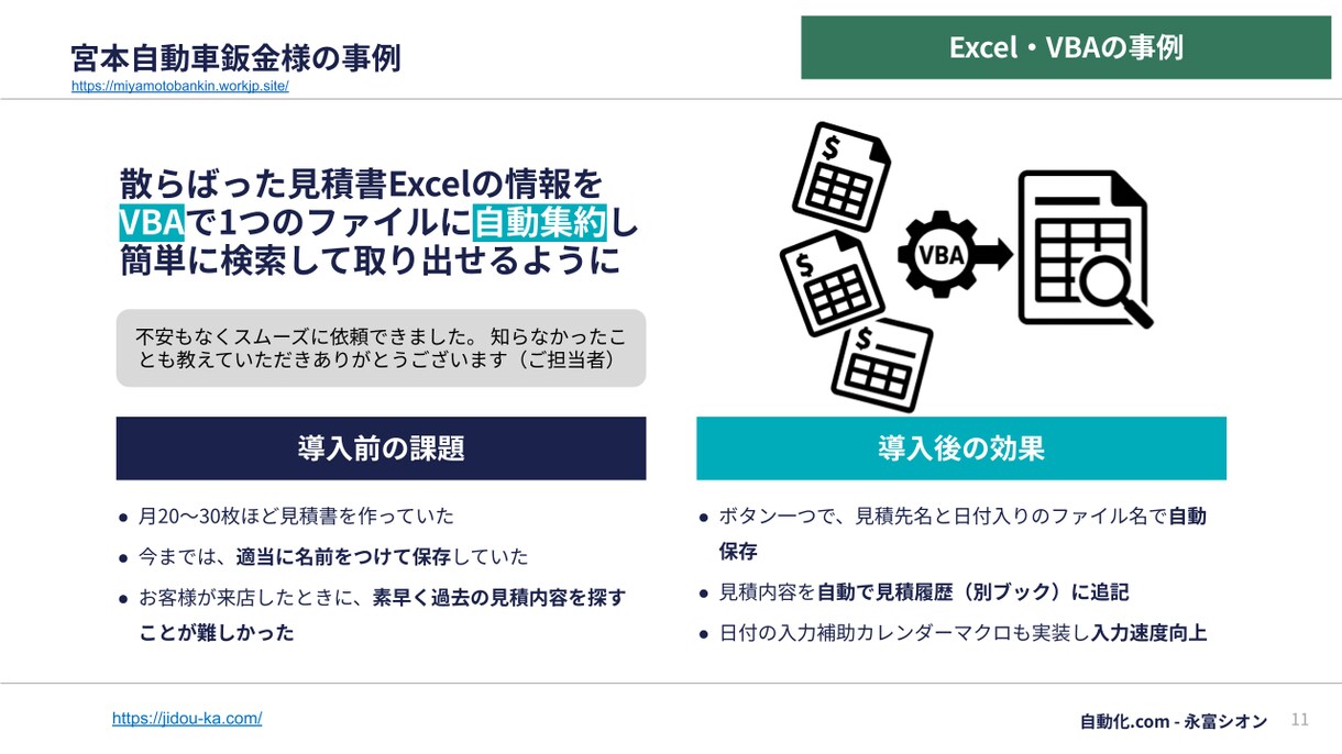 Mac対応★VBAマクロでExcelを自動化します 100件超の実績！医療福祉・工場・小学校等の転記やCSV整形 イメージ3