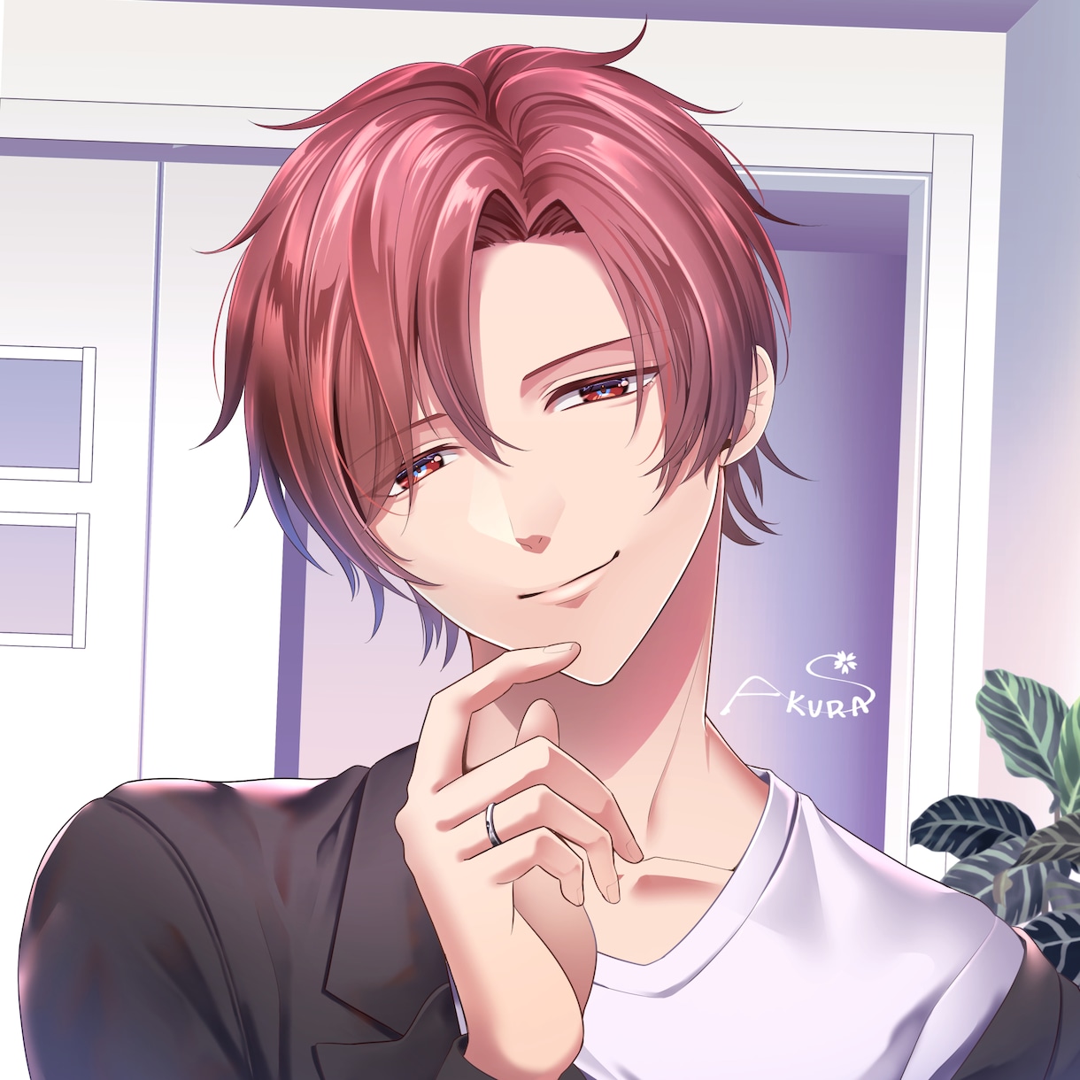 イケメン男子のアイコン描きます 乙女ゲーム風イケメンのアイコンを作成します イメージ6