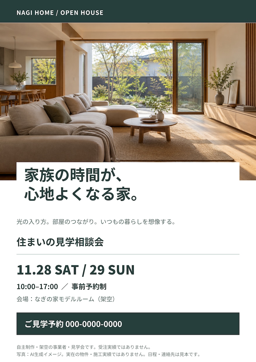介護・住まいの読みやすいチラシを作ります 原稿整理から相談導線まで。編集できるパワポ付き イメージ7