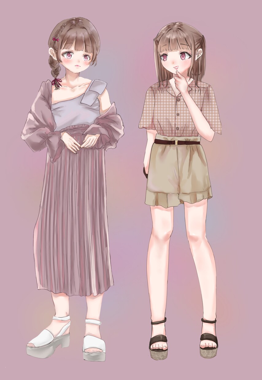 キャラクターデザインをします 服や装飾品にまで拘った魅力的なキャラクターをデザインします イメージ4
