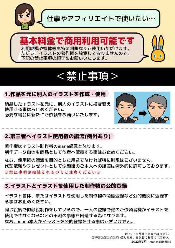選べるポーズで写真を元に全身イラストを描きます 【商用可】あなたを可愛く二頭身デフォルメキャラクター化！ イメージ3