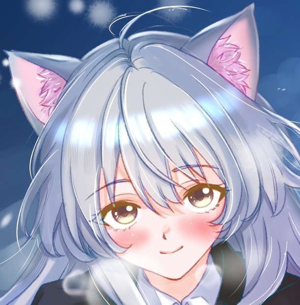 2名限定】ネコミミ少女のSNSアイコン描きます ネコミミ少女専門・萌え絵系アイコンを丁寧に イメージ3