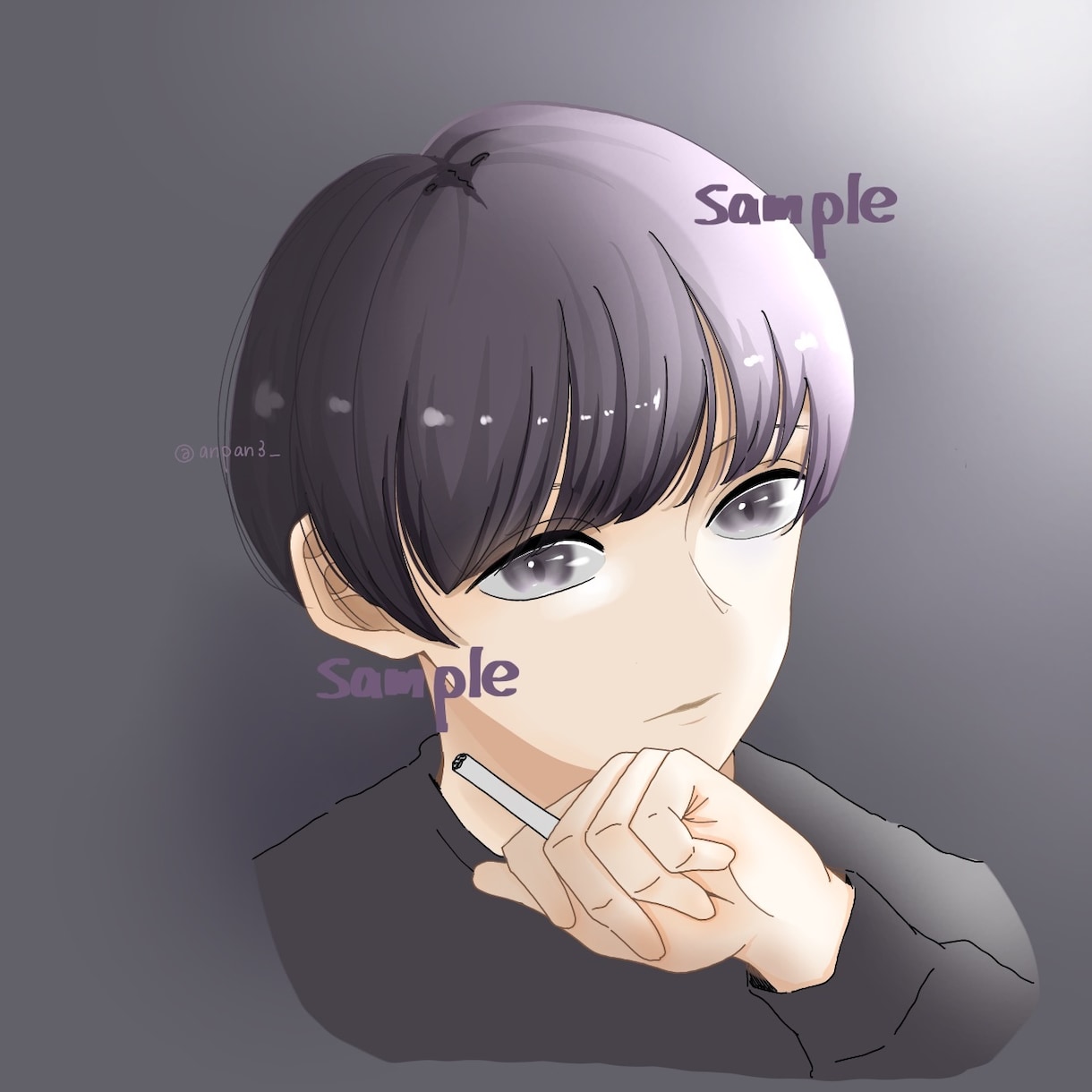 アイコンイラスト描きます 配信用・プレゼント用・ペアイラスト イメージ6