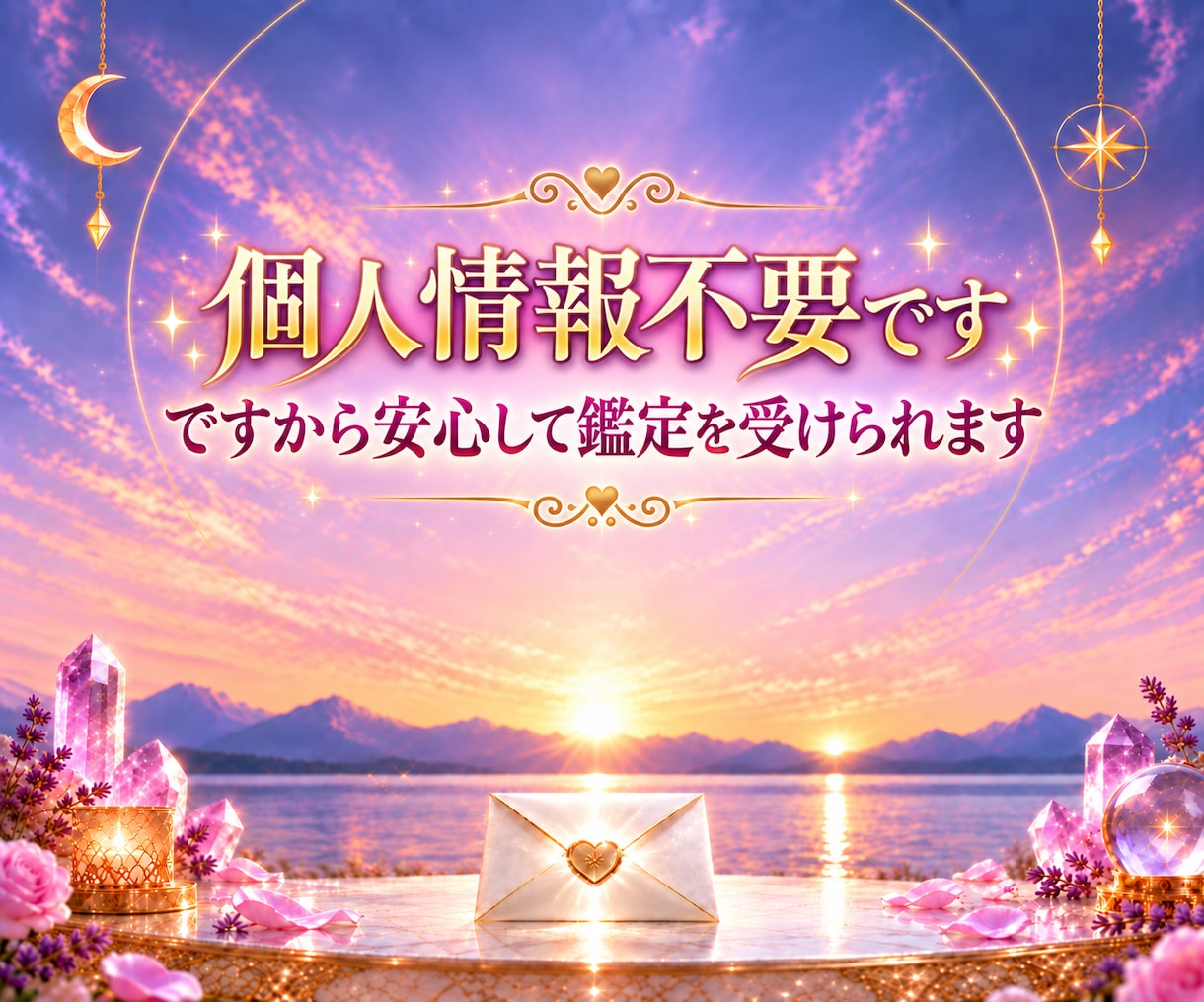霊視霊感♡ハイヤーセルフから開運ラブレター届けます 2026年占い10～12月版☆ 道を照らしてくれる【特典付】 イメージ3