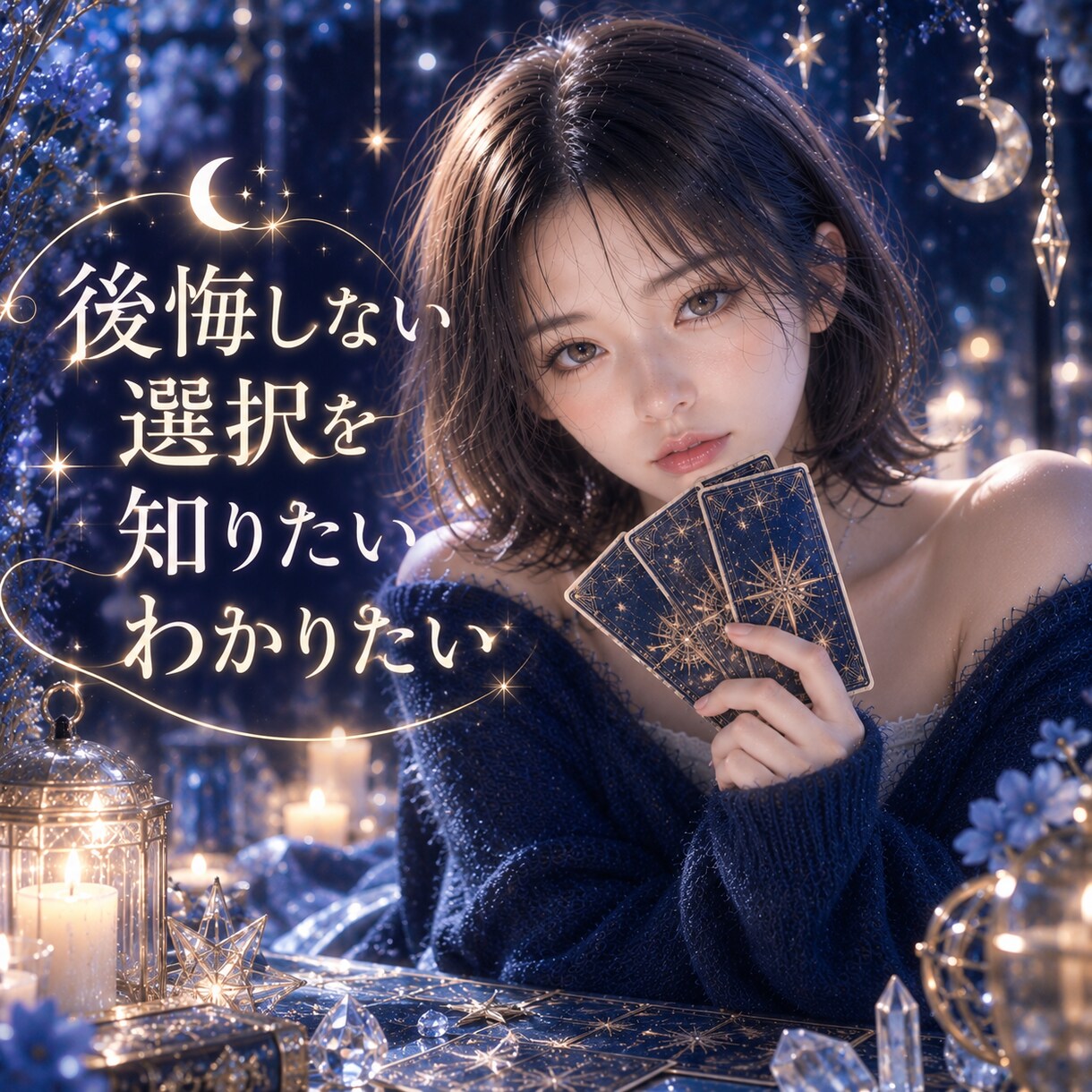 知りたい！わかってあげたい！裏を読みます 諦めないで！お声の温度から視るタロットで心の霧を晴らします イメージ1