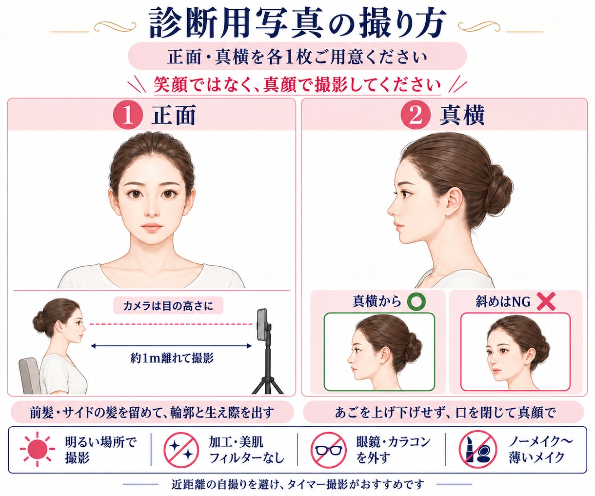 顔タイプ診断であなたに似合うものを提案します タイプ別資料と個別コメントで、あなただけの「似合う」をご提案 イメージ4