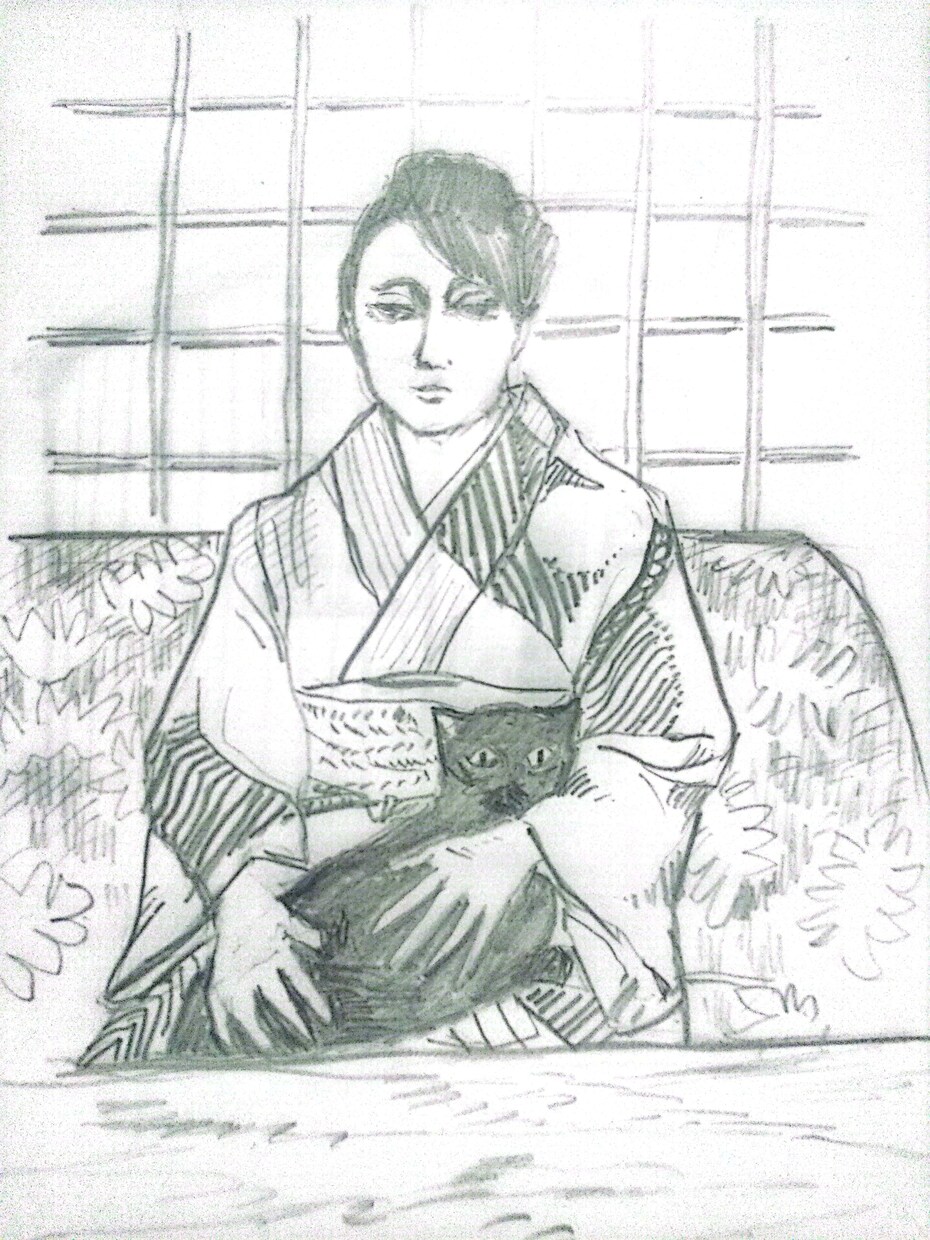 モノクロイラスト描きます 挿し絵調、アイコン風、似顔絵などを描いていきたいと思います。 イメージ9