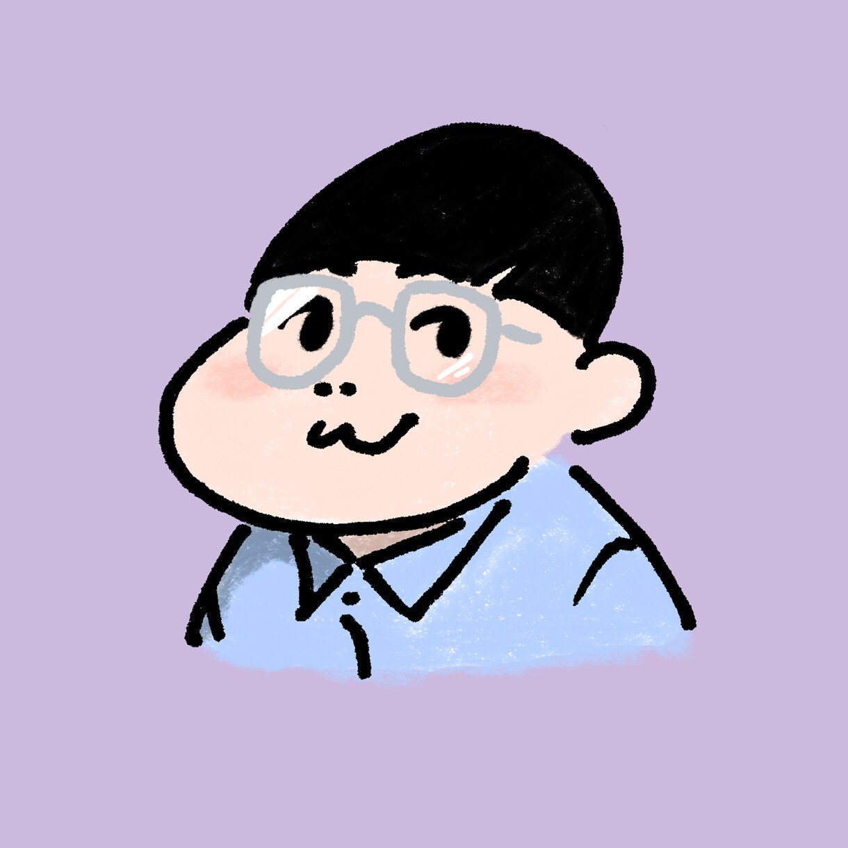 いい感じでデフォルメして似顔絵描きます ゆるい感じの雰囲気になりがちです イメージ5
