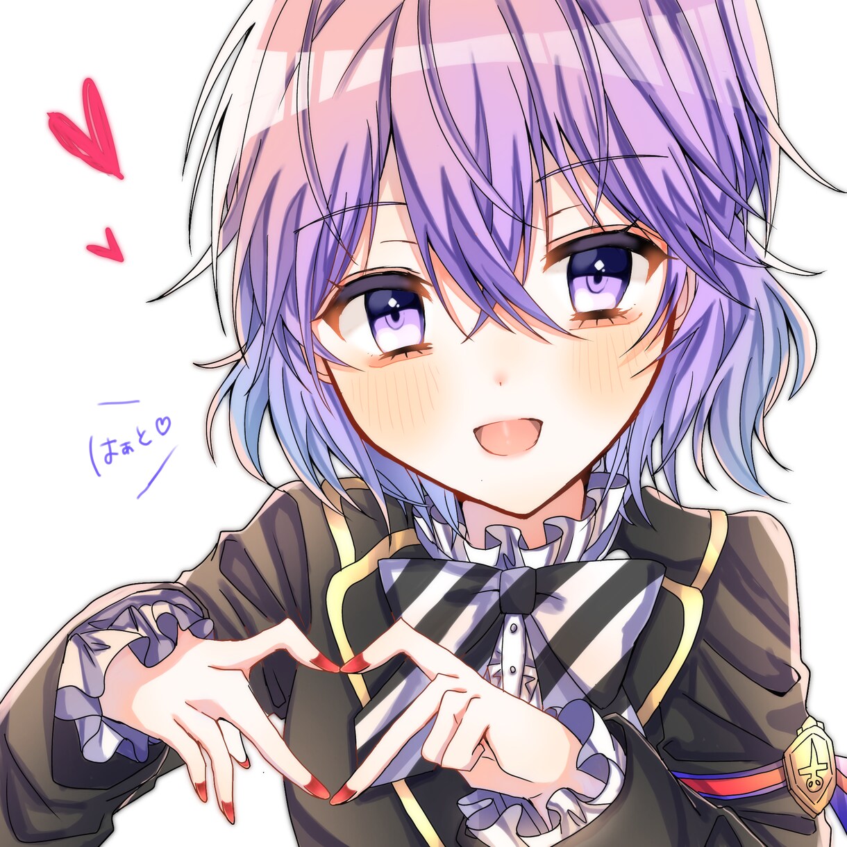 アイコンor1枚絵イラスト描きます 可愛い系の絵柄でSNSアイコン、1枚絵など イメージ2