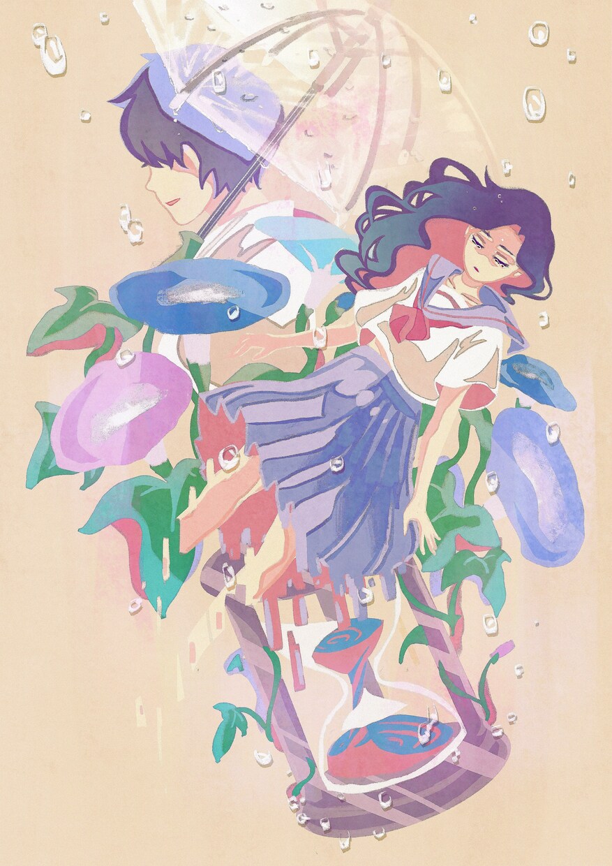 イラストオーダー【平面塗り】描きます 主線がないので、柔らかく優しい印象を与えます。 イメージ6