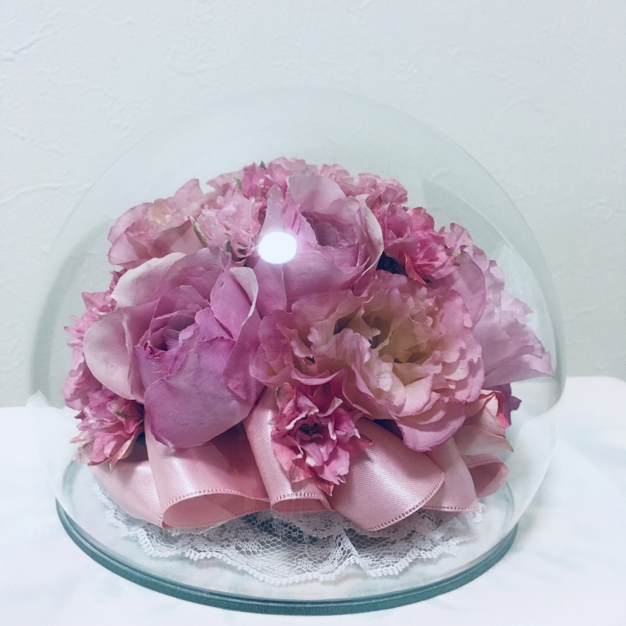 ブーケや記念のお花をドライフラワーに加工します 『要事前連絡』♡︎ʾʾ【 ボール型・ドーム型各1個】 イメージ9