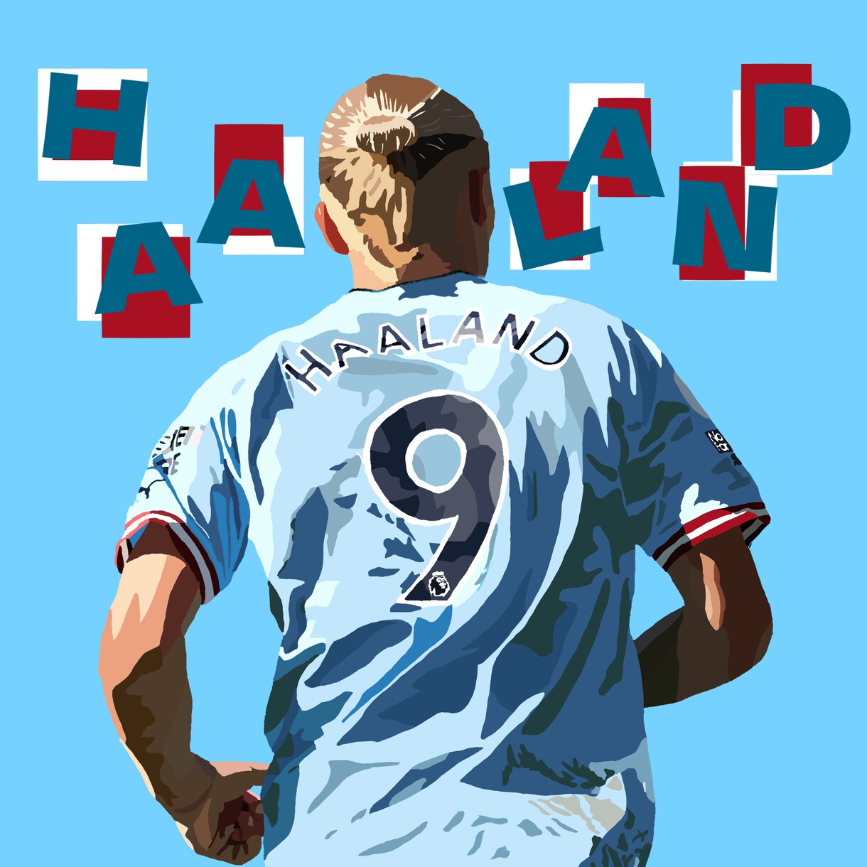 写真を基に写真のようなイラスト描きます プロサッカー選手、ご本人様のイラスト作成 イメージ4