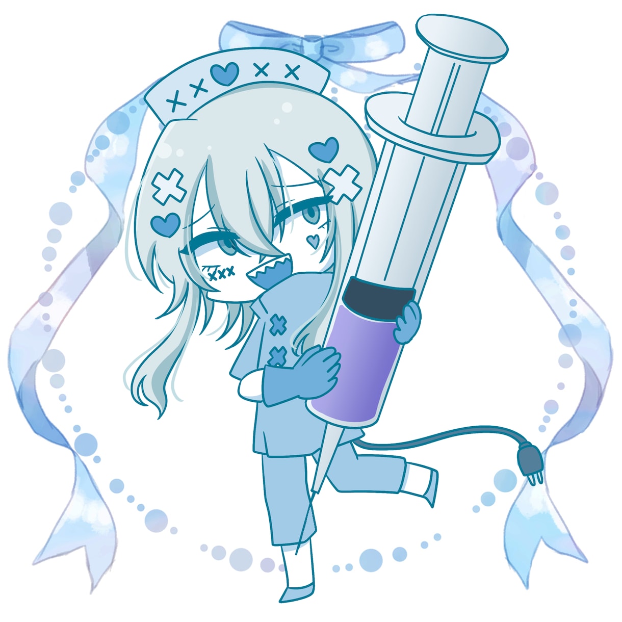 ポップで可愛いデフォルメイラスト描きます アクキーやアクスタ等にオススメ！アイコンや動画用にも！ イメージ10