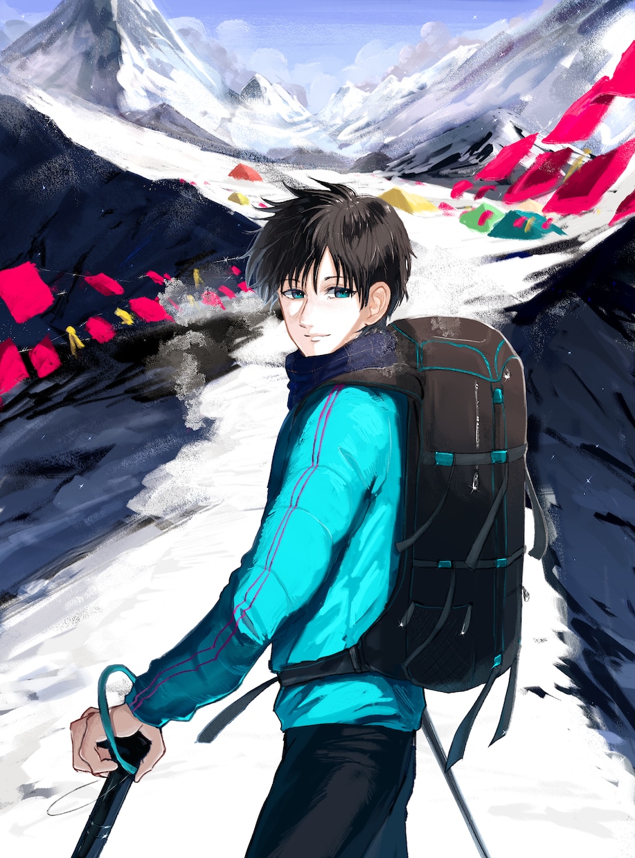 一枚絵描きます コントラストの強いスタイリッシュな絵を描きます！ イメージ5