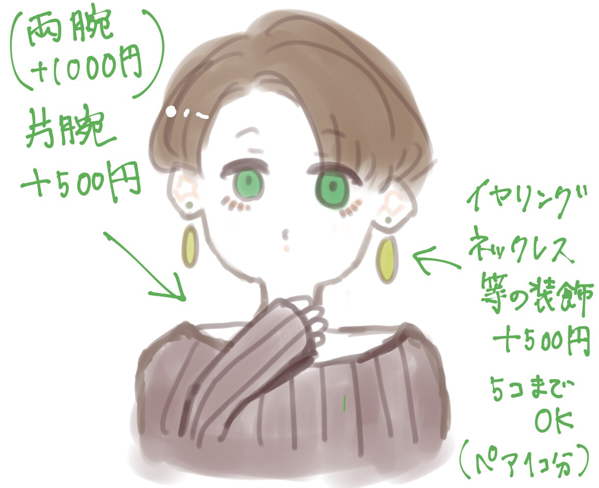 お洒落で優しいタッチでアイコン描かせていただきます 水彩風オシャレで可愛い貴方だけのアイコンを作りませんか イメージ2