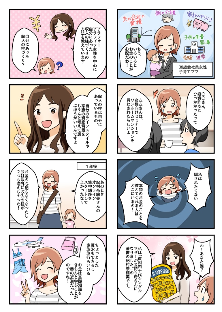 動画やHPに！広告漫画描きます プロ広告漫画家☆可愛い！見やすい！わかりやすい！特急プラン有 イメージ10