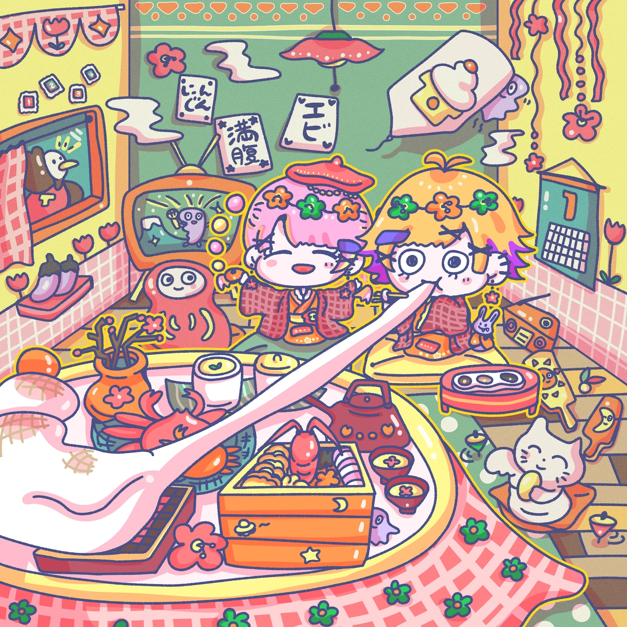 商用可！かわいくてシュールなイラスト描きます アイコン・動画・書籍など何でもご相談ください！ イメージ1