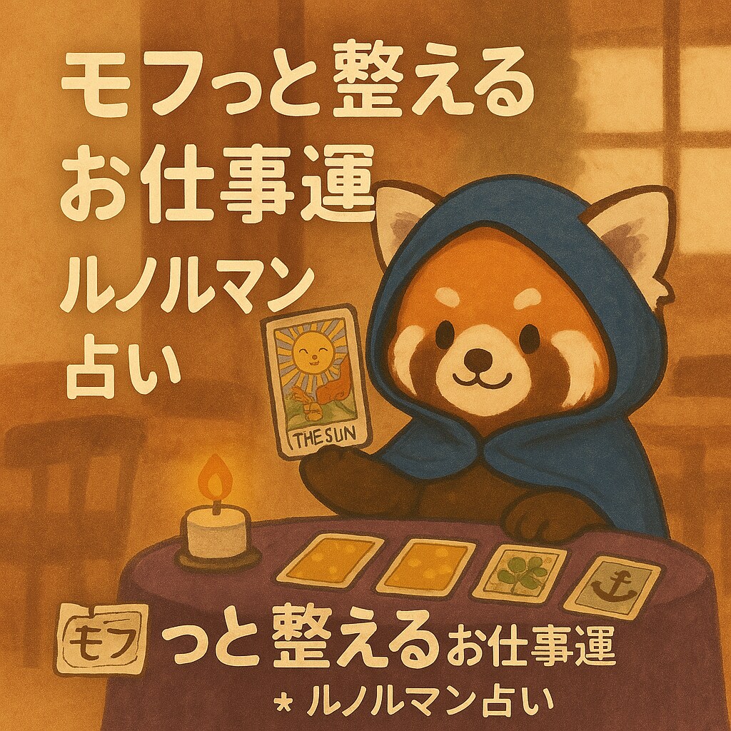 頑張るあなたへ＊モフっと応援お仕事占います モフっと心をほぐす、優しい言葉で未来のお仕事運をお伝えします イメージ1