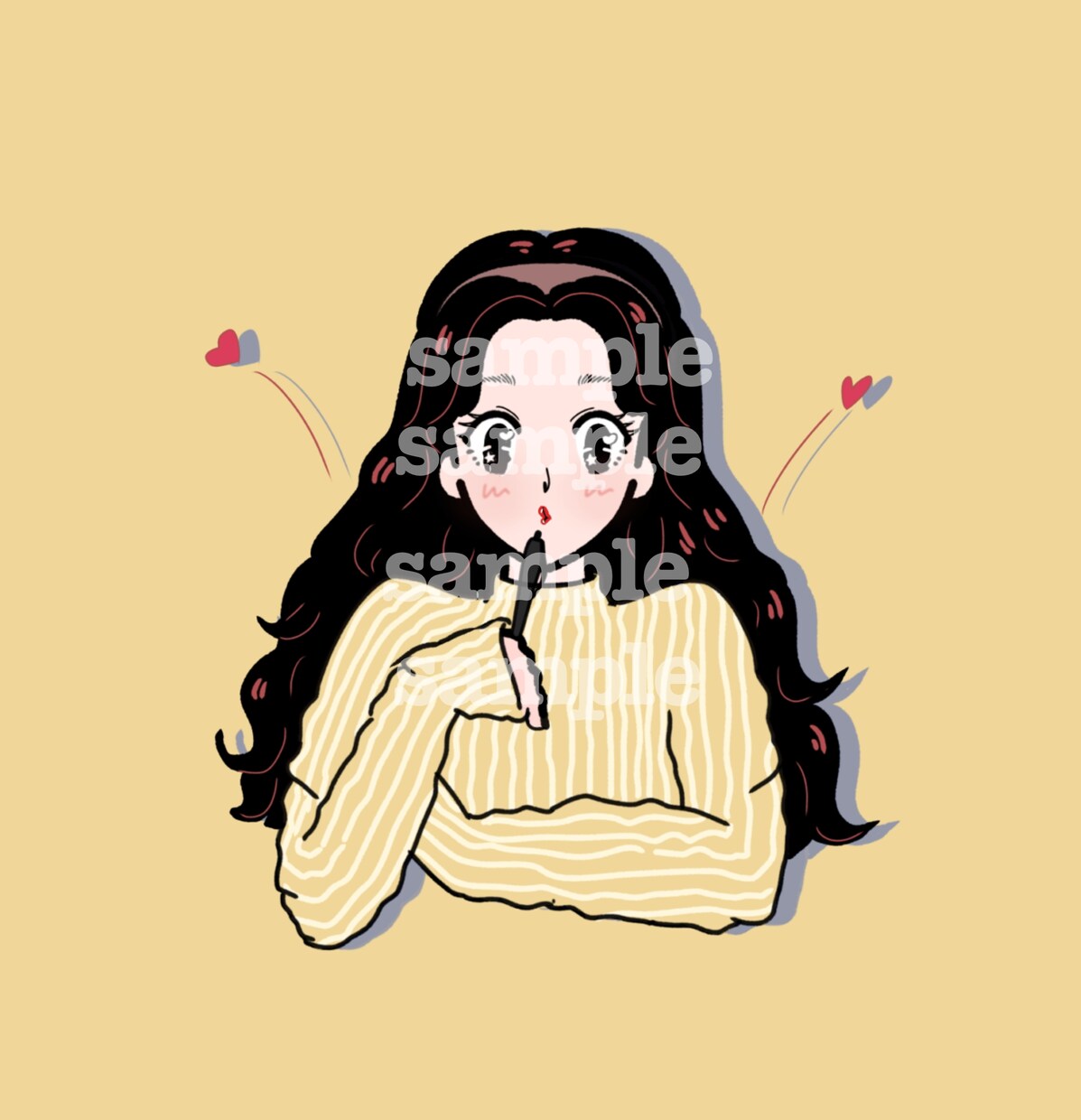 かわいいイラスト描きます ポップもレトロも可愛いイラストかきます イメージ7