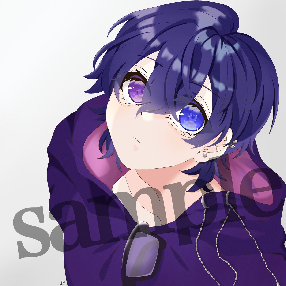 商用可能！かわいいイラストアイコン描きます SNSアイコン、配信サムネイル用など！ イメージ3