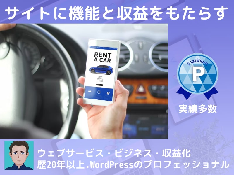 レンタカー専門サイトを提供します レンタカー予約に最適化された高度な予約システム イメージ1