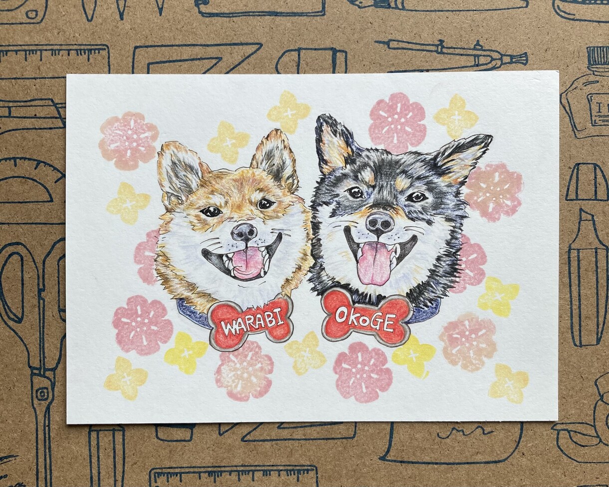 色鉛筆であたたかみのある優しい似顔絵をお描きします プレゼント、記念日に。写真をもとにアナログイラスト描きます！ イメージ10