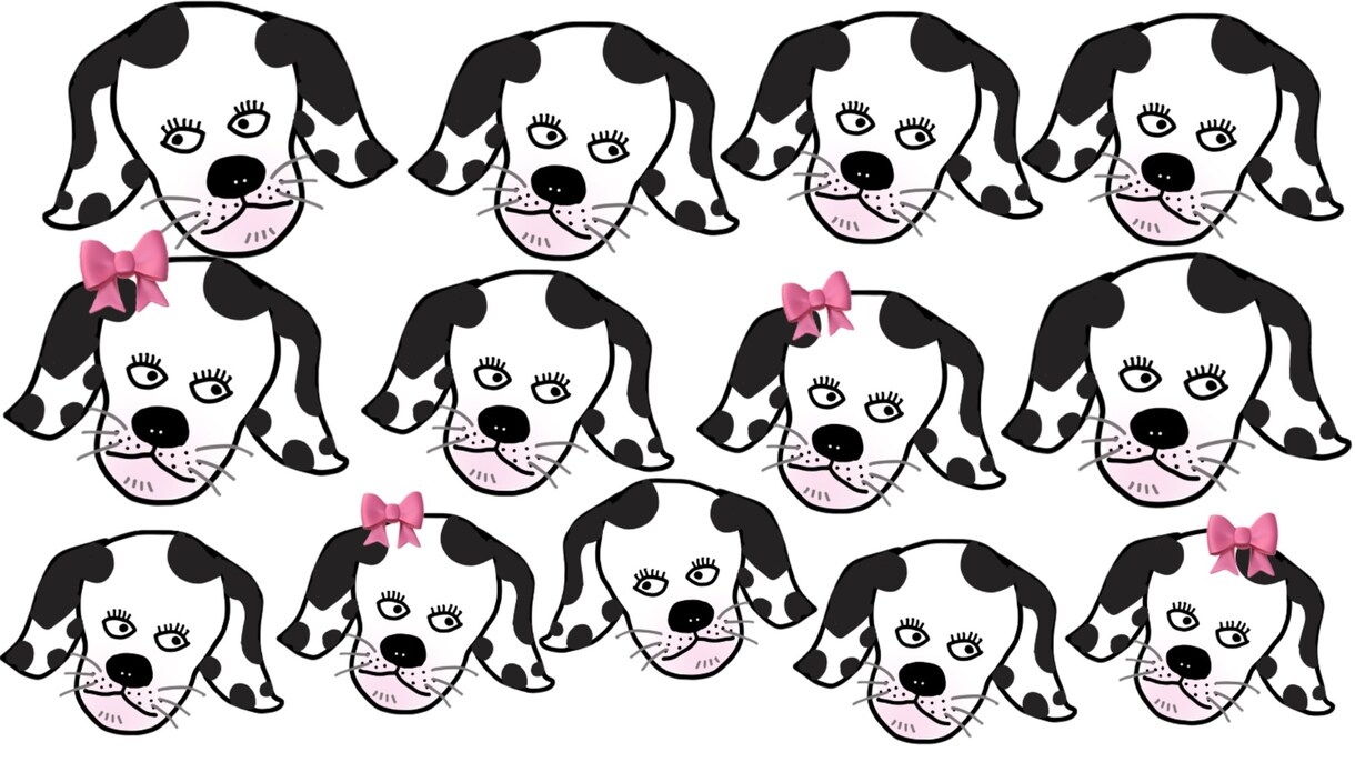 愛犬イラストやお好きな動物のイラストをお描きします 愛犬．動物イラスト、壁紙イラスト、オリジナルグッズ作成に イメージ1