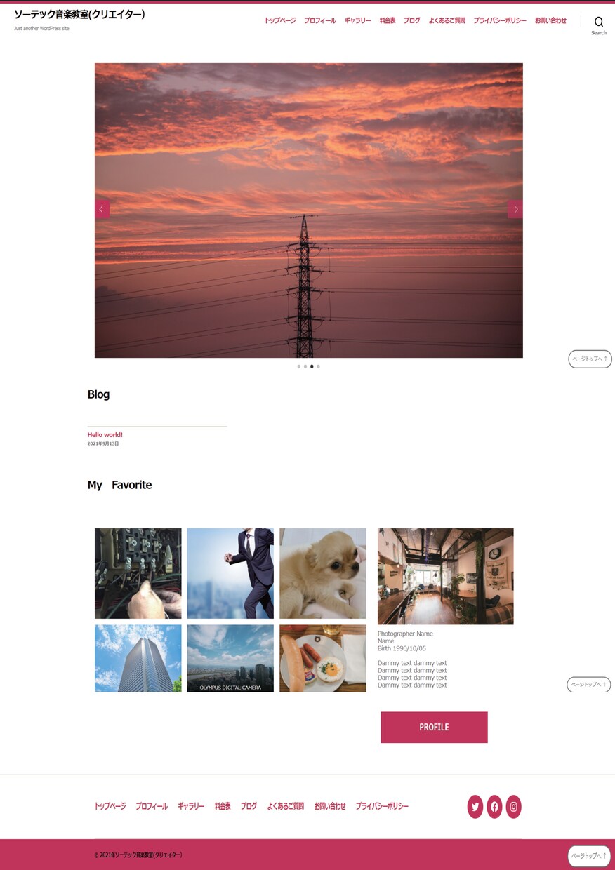 WordPressでHP作成いたします オリジナルホームページ作成いたします！ イメージ4