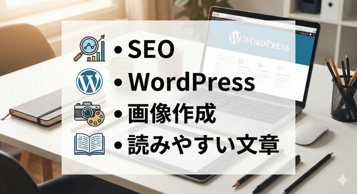 丸投げOK！記事から入稿までします 3名限定！記事・画像・入稿します イメージ3