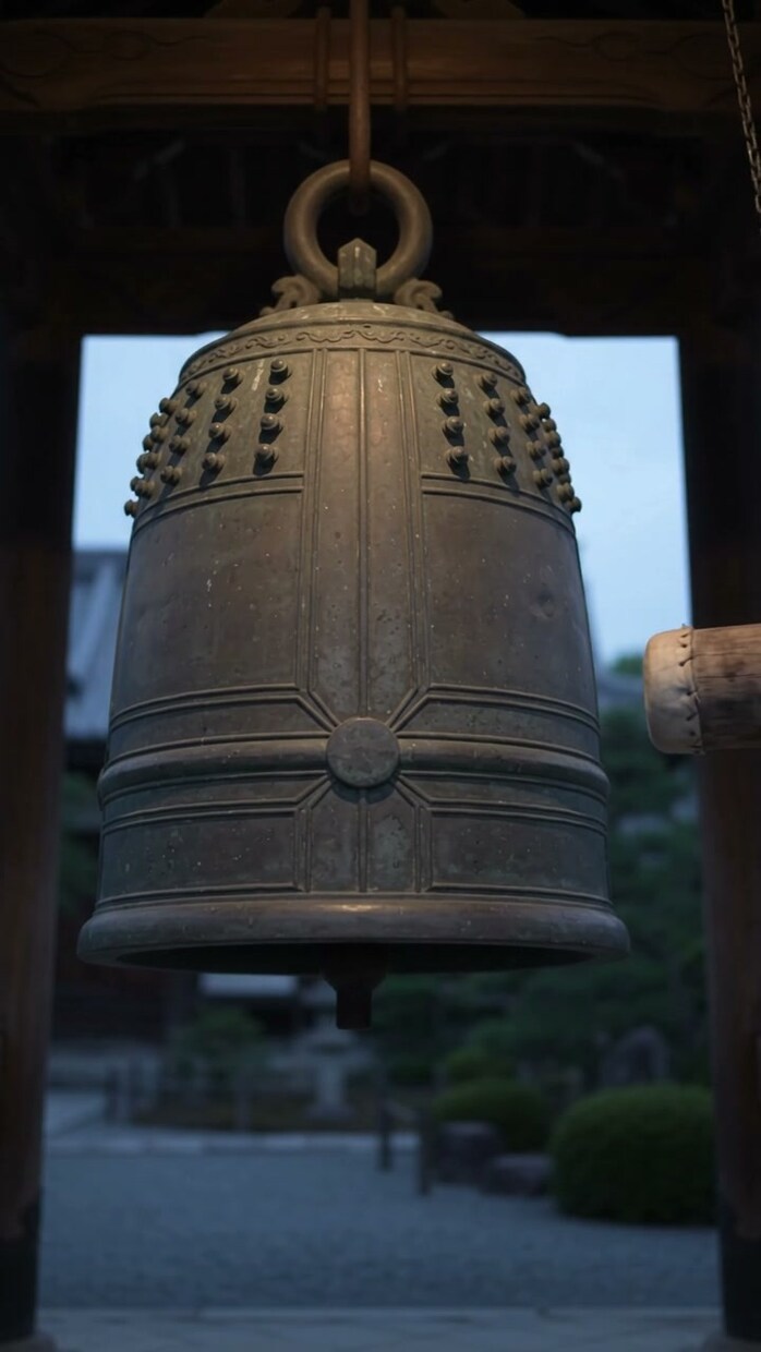 和風AI動画素材、縦型10秒・ループで作ります 風鈴・鹿威し・枯山水…その音だけの10秒素材をお届け イメージ7
