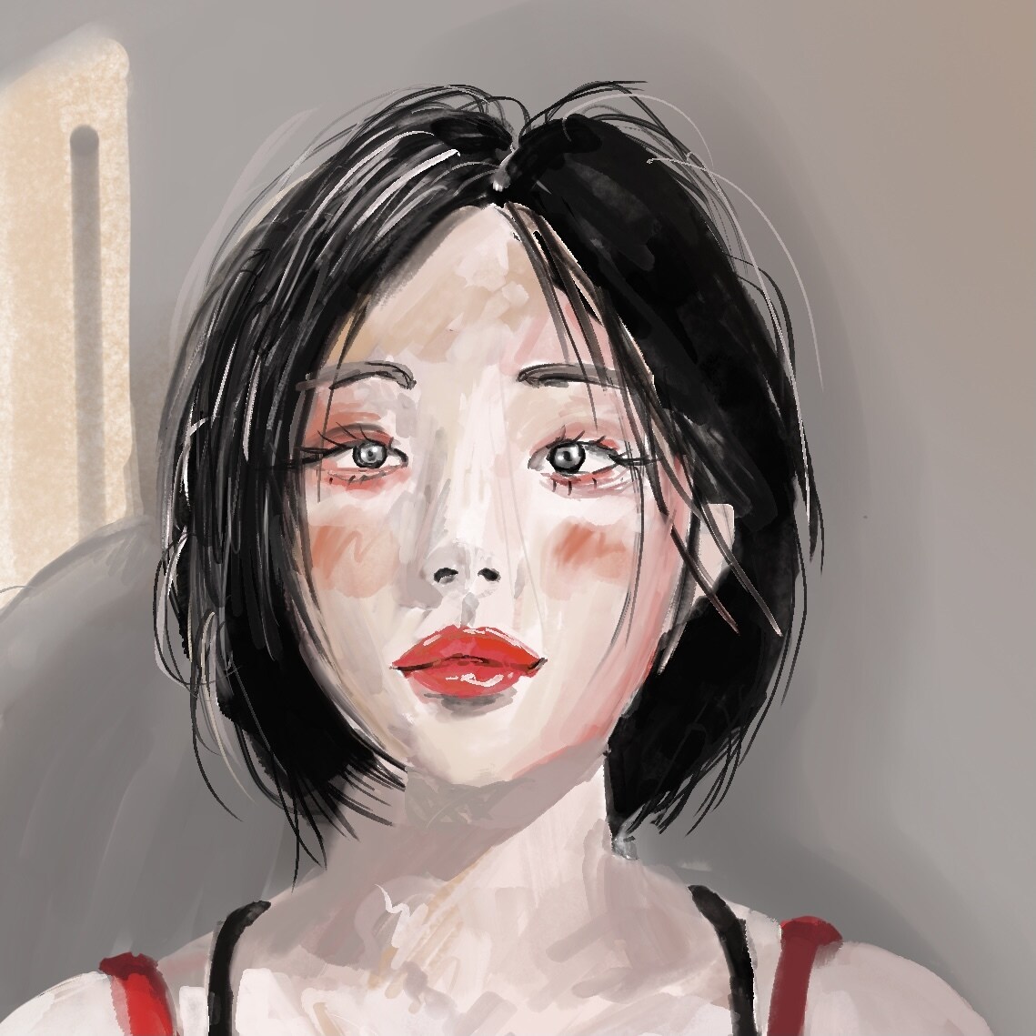 可愛くて雰囲気のある似顔絵・アイコン描きます エモい雰囲気・snsアイコンなどに♪ イメージ4