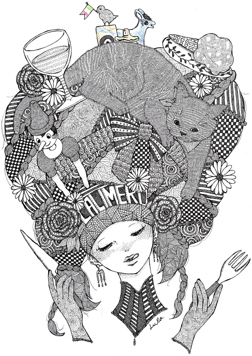 繊細なタッチのイラストを描きます 女の子の緻密なイラスト描きます！ イメージ2