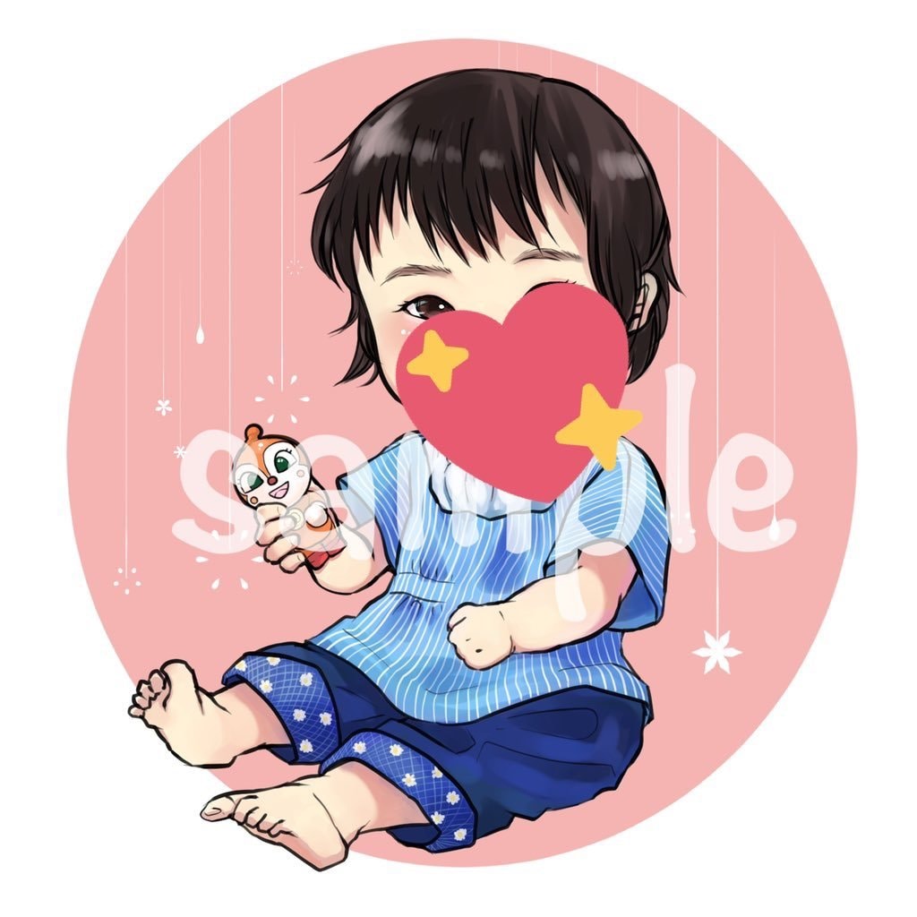 お子さま、特徴を捉えつつ可愛く描きます お子様の今を記録に残しませんか？親子でも承ります。 イメージ2