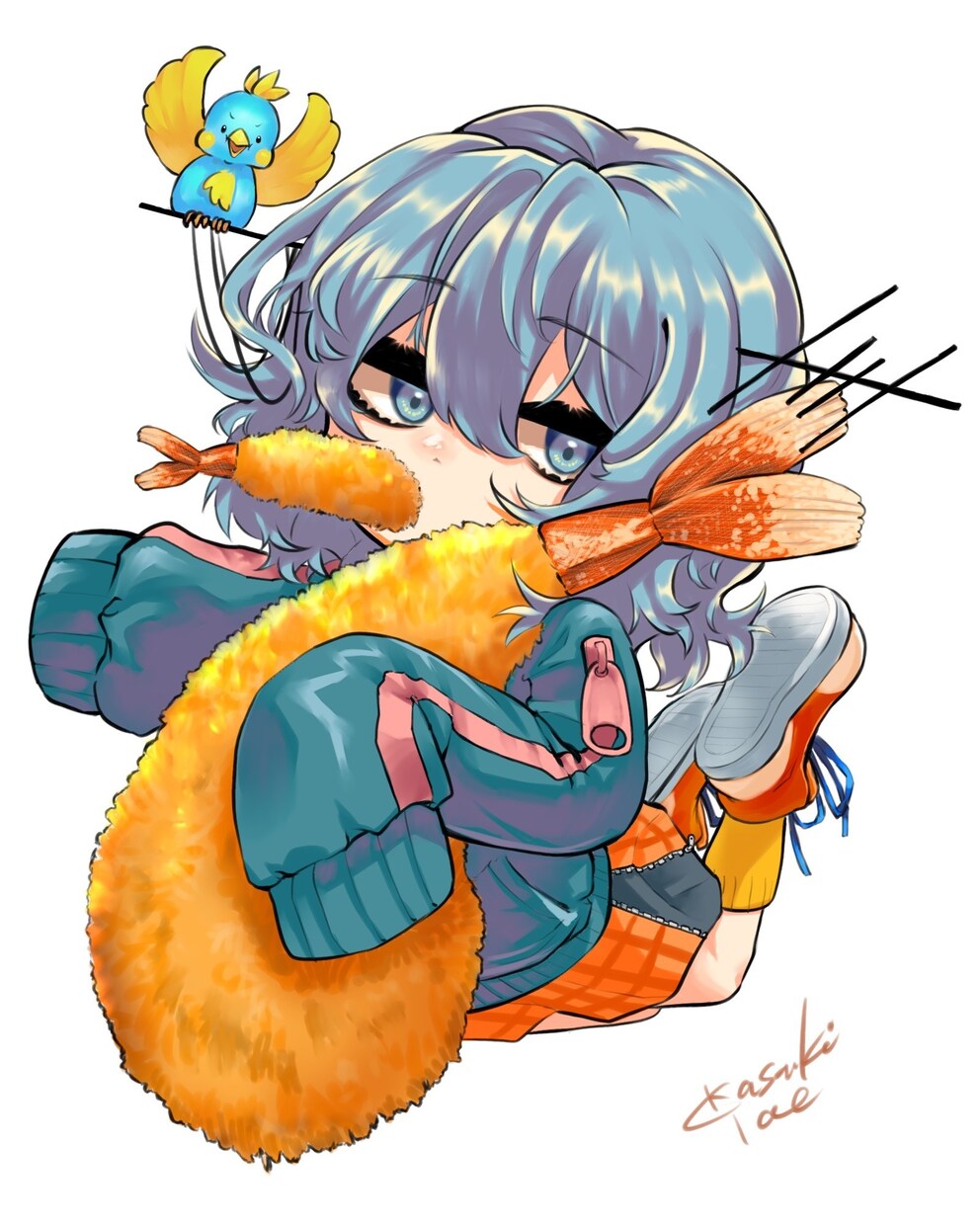 最速当日納品！食べ物のイラスト描きます リアルもキャッチーもおまかせください！(セット価格も！) イメージ6