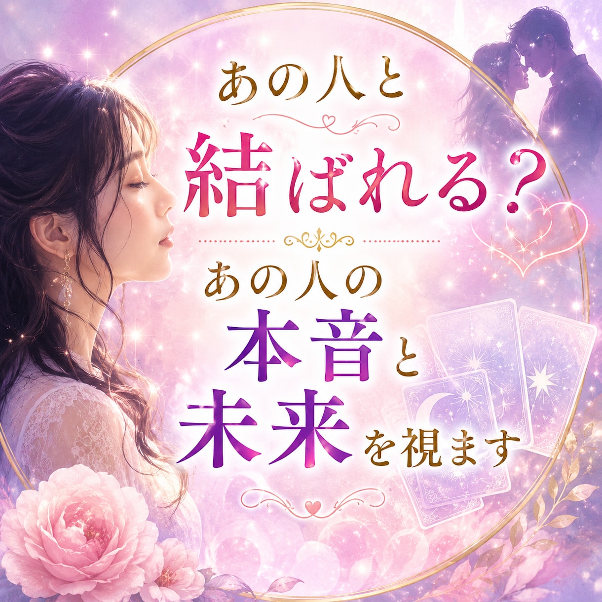 あの人と結ばれる？あの人の本音と未来を視ます お相手の気持ち・恋愛・人生の流れを深く鑑定 イメージ1