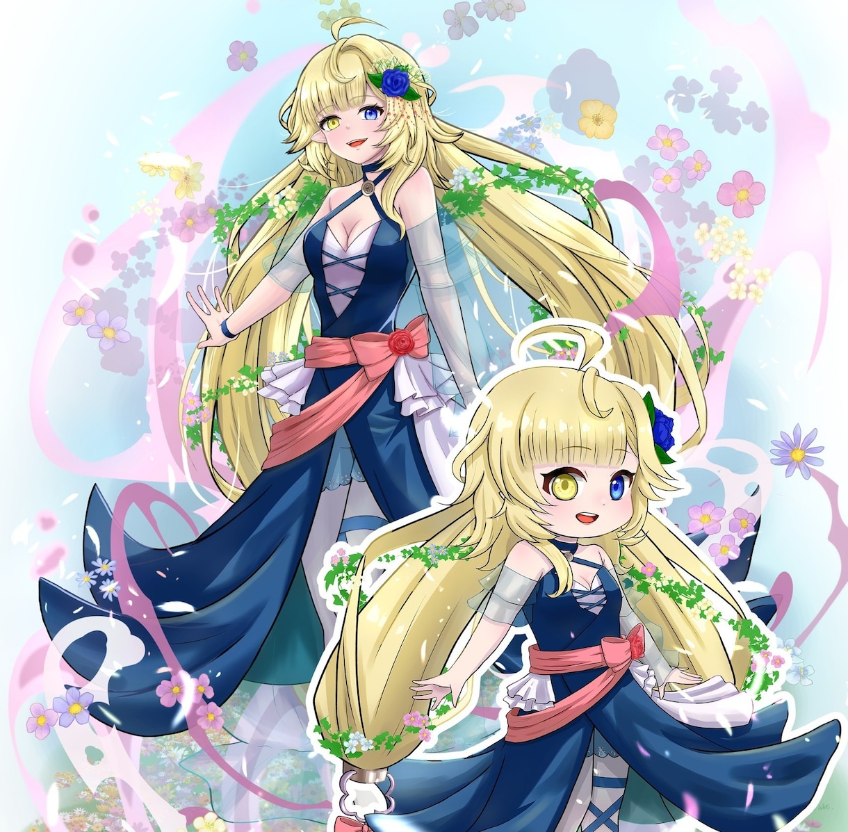 商用利用可｜可愛いキャラクターイラスト制作します SNSアイコンや観賞用の一枚絵など、ご希望に合わせて制作♪ イメージ1