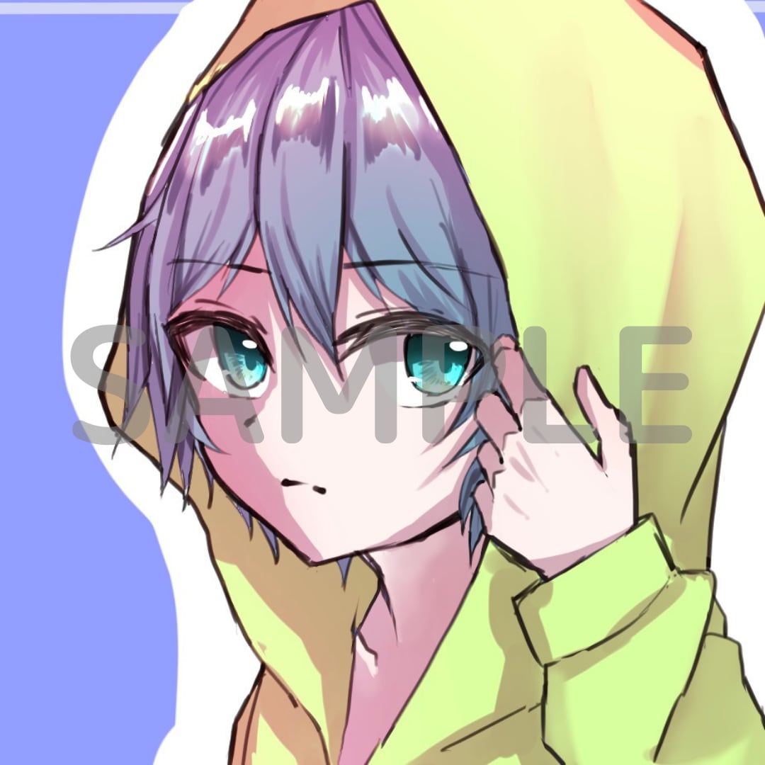 SNS等のアイコン作成いたします あなた専用イラストアイコン作成いたします！ イメージ3