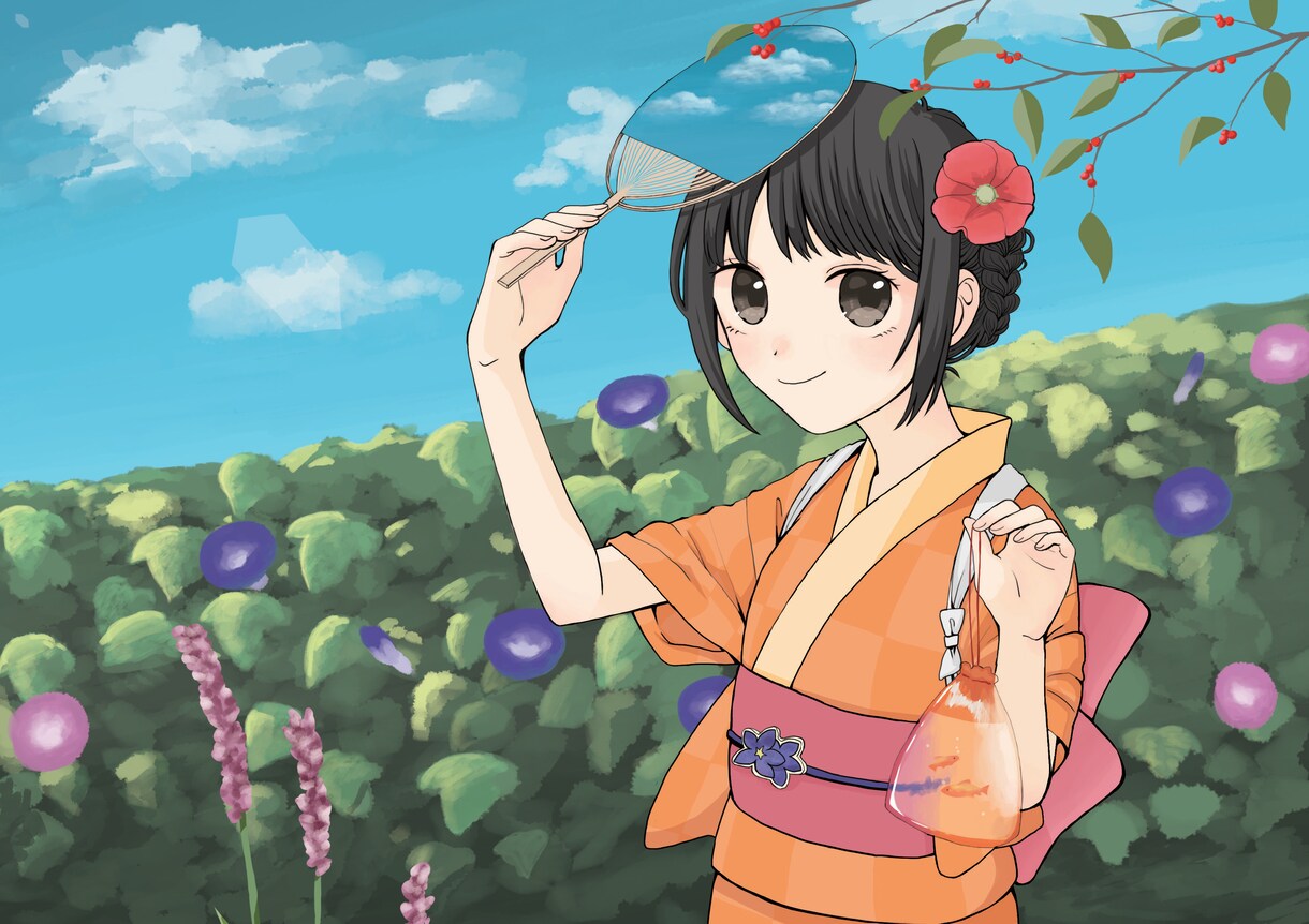 基本料金2000円！イラスト描きます 人物や風景、漫画を描くことができます、 イメージ1