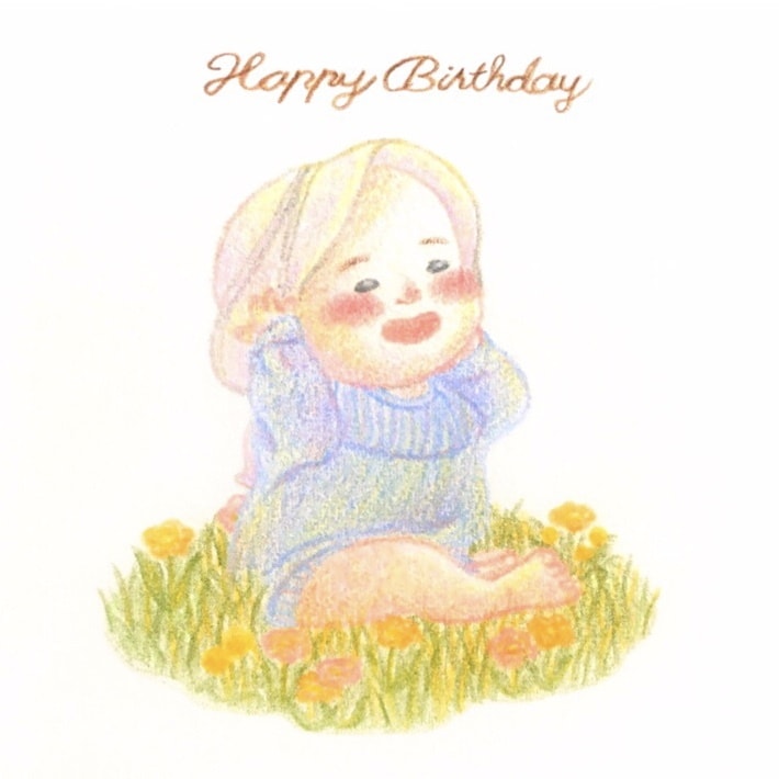 ずっと元気でいてね！の気持ちを込めて描きます 無料で似顔絵の中にメッセージを入れることができます！ イメージ2